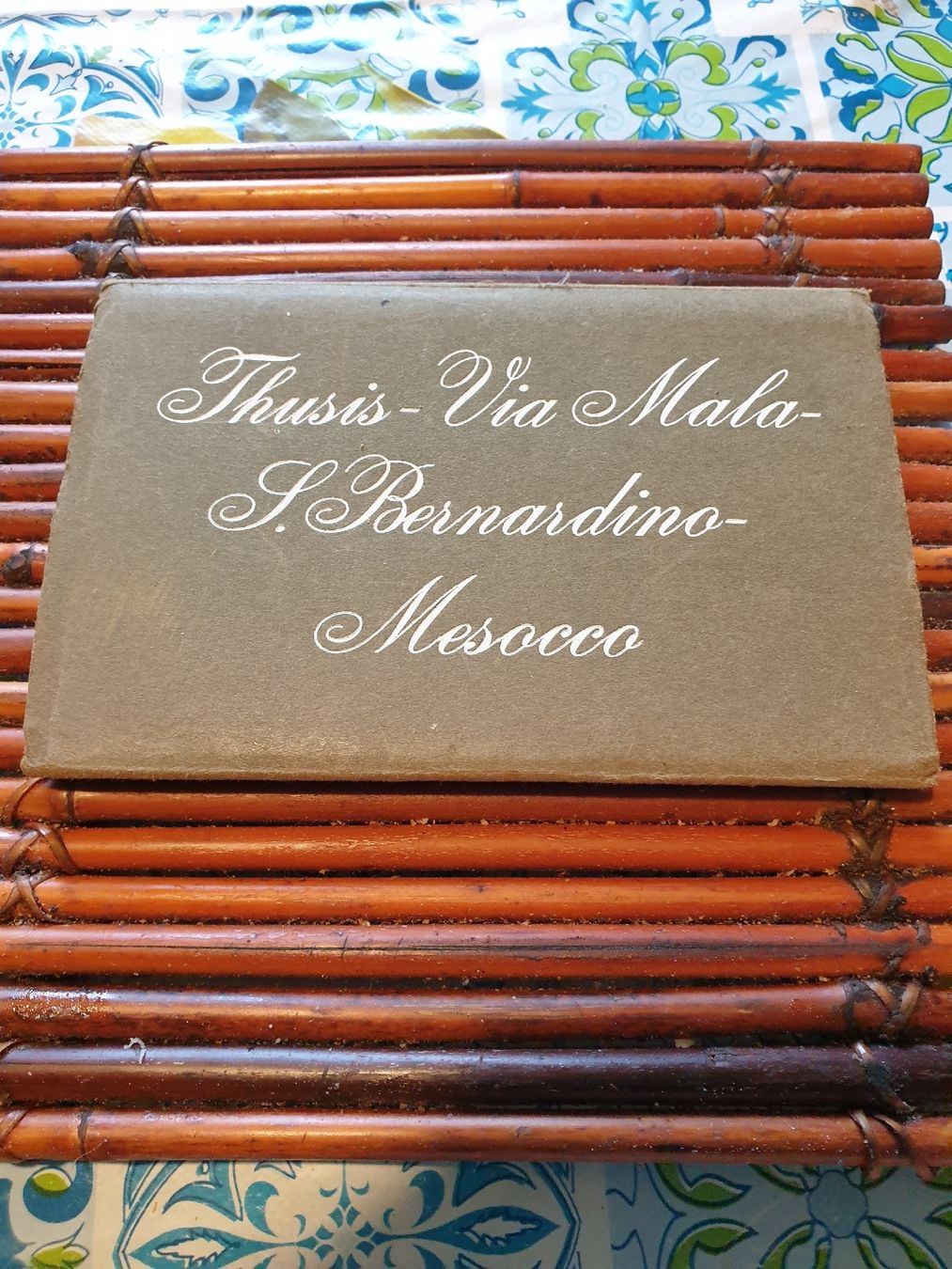 Cartoline postali: SAN BERNADINO THUSIS – Usato da Viganello venduto da Priska.c