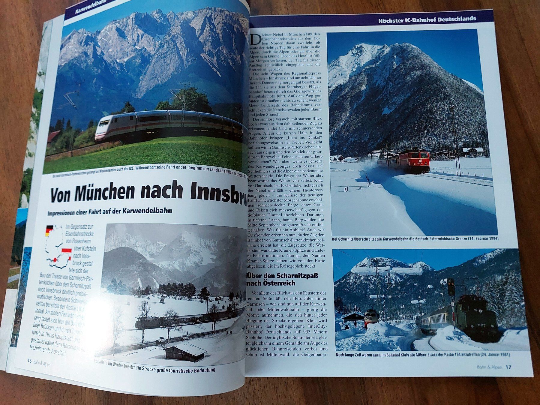 Riviste & Magazine: Bahn & Alpen - Die schönsten Alpenbahnen – Usato da Schönenwerd venduto da Steidi 4
