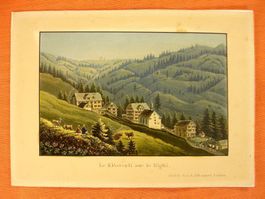 RIGI KLÖSTERLI, AQUATINTA VON DIKENMANN