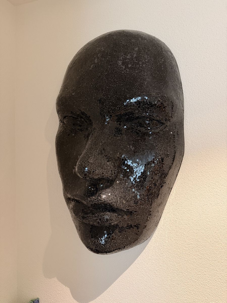 Skulpturen & Statuen: Wanddeko menschliches Gesicht – Gebraucht aus Mellingen von Ero88