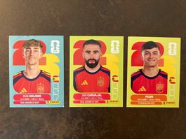 Panini ESP 5, 7, 11 Spanien