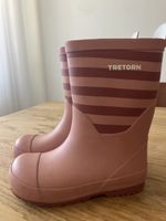 Gummistiefel Tretorn gestreift rosa Grösse 28 guter Zustand