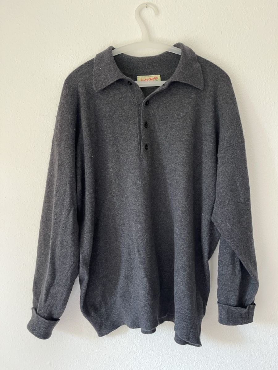 Maglioni & Felpe: Dunkelgrauer Pullover, Merino 75 Angora 25 – Usato da Zürich venduto da anna_2000