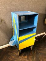 Barwagen / Highboard / Stereo Rack,  Industrial Design 80ies