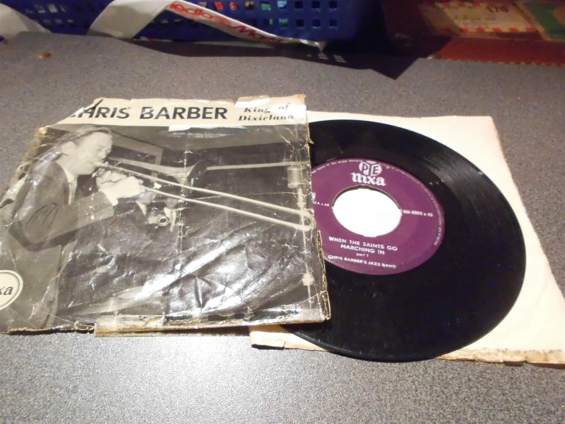 Vinyles: Singel Chris Barber, King of Dixiland – D'occasion à Zürich par abraxas1291