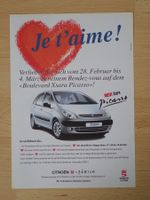 Citroen Xsara Je t'aime! - Prospekt CH - P1567