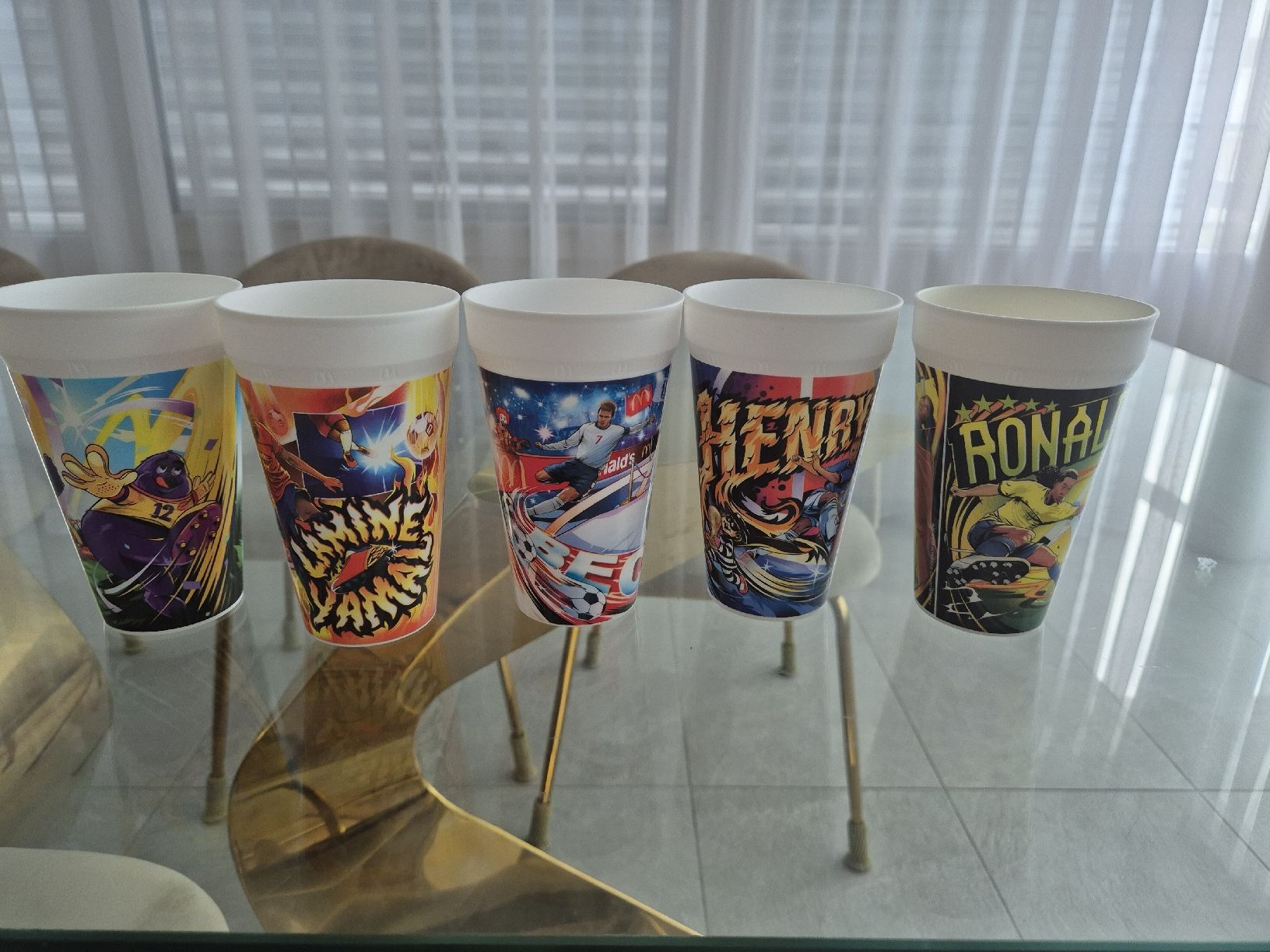 Contenitori & Simili: McDonald's WM Becher 5 Stk. – Nuovo (secondo la descrizione) da Landquart venduto da Atlanta1313 1