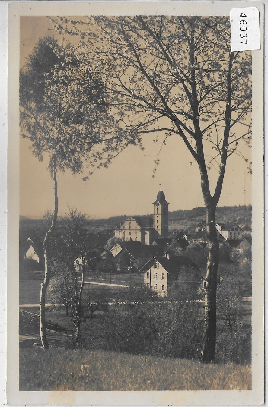 Cartoline postali: Kloten - Generalansicht mit Kirche – Usato da Ettingen venduto da Kartenplanet