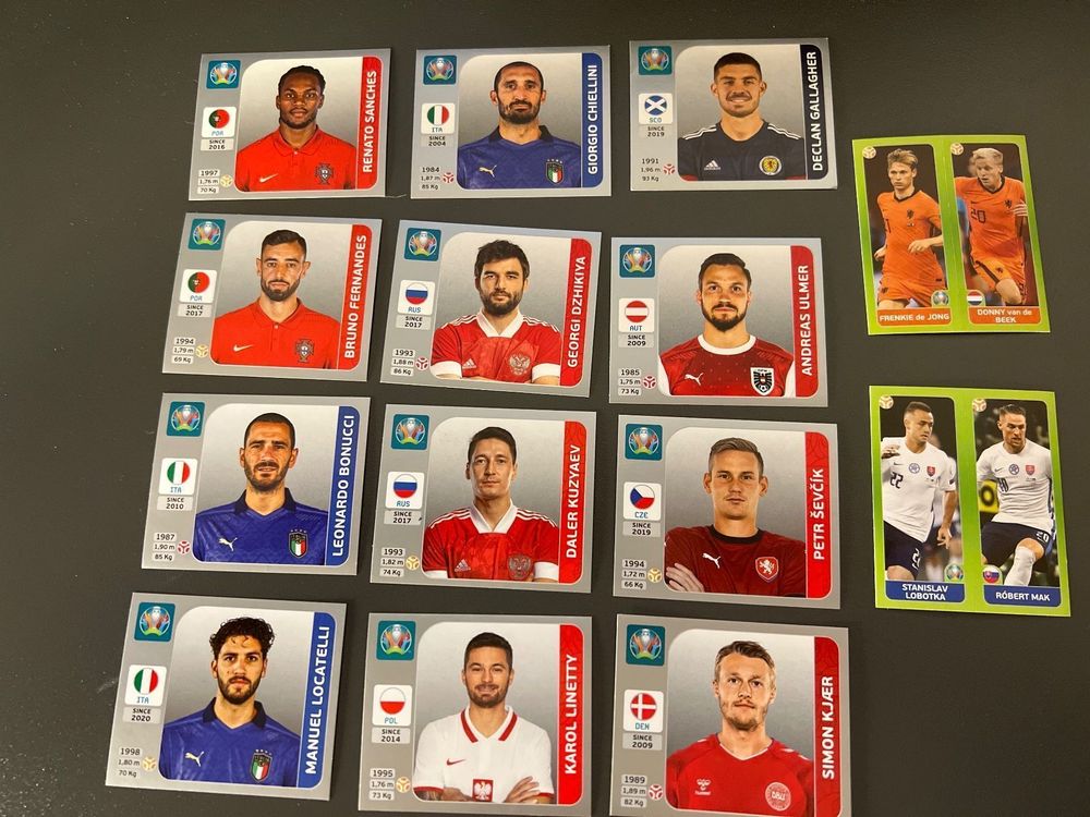 Diverseve Einzelne Panini Bilder EM 2020 Kaufen auf Ricardo