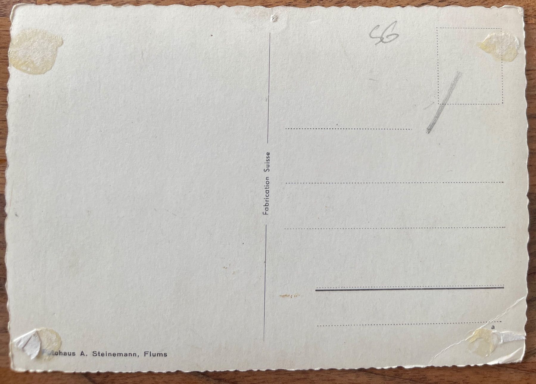 Cartoline postali: FLÜMSERBERG - Tannenbodenalp mit Kurhäuser – Usato da Lutry venduto da Ediego 1
