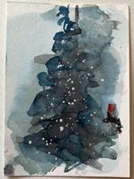 Aquarell auf Postkarte von Hans Küchler Olten    (ID b4294)