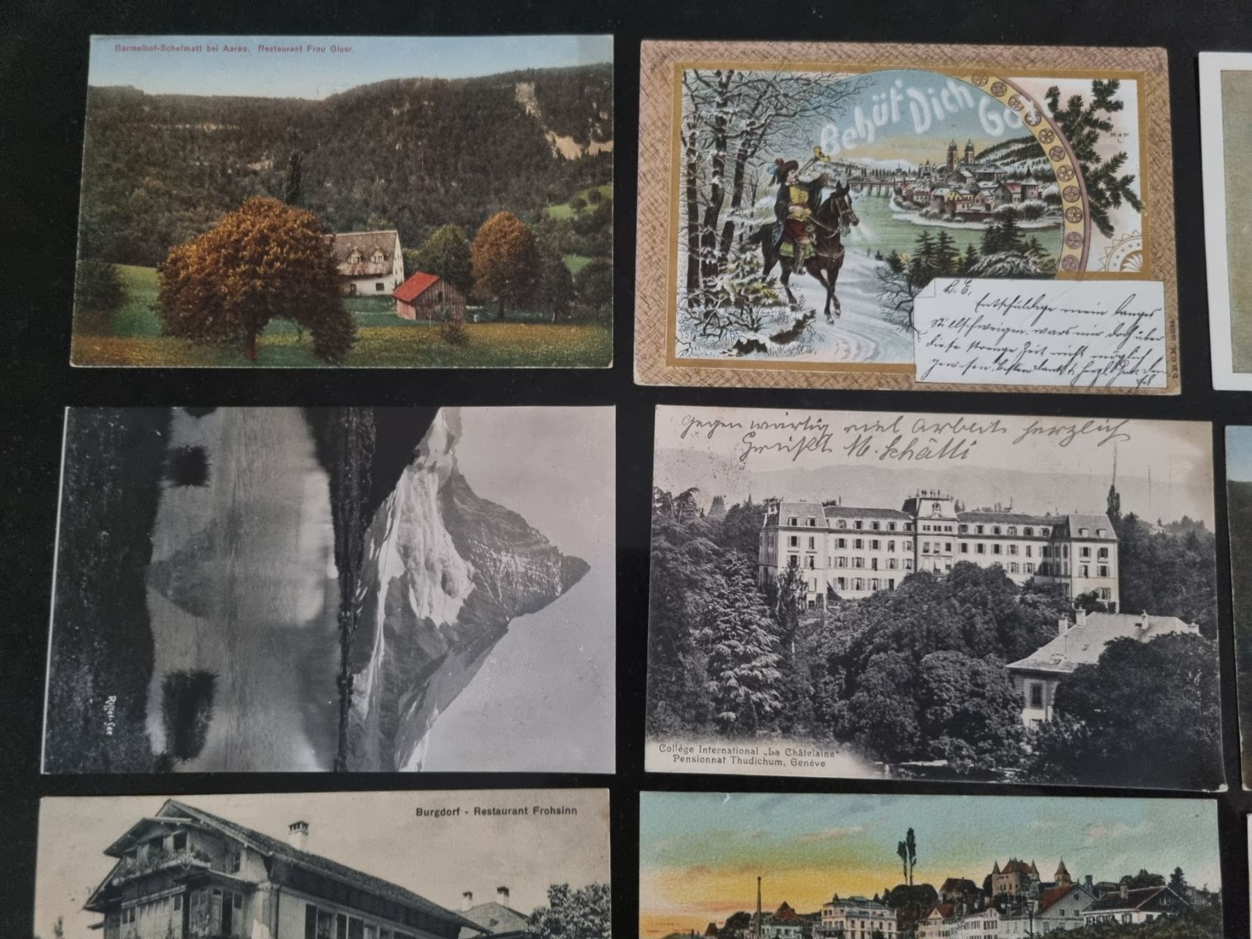 Alle Briefmarken: Lot mit 23 alten Ansichtkarten – Gebraucht aus Gümligen von Geniusbuy 2