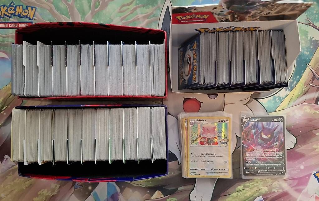 Pokémon Carte collezionabili: Deutsche Pokémonkarten mit gelbem Rand – Nuovo (secondo la descrizione) da Spiegel b. Bern venduto da bumblebee1625 1