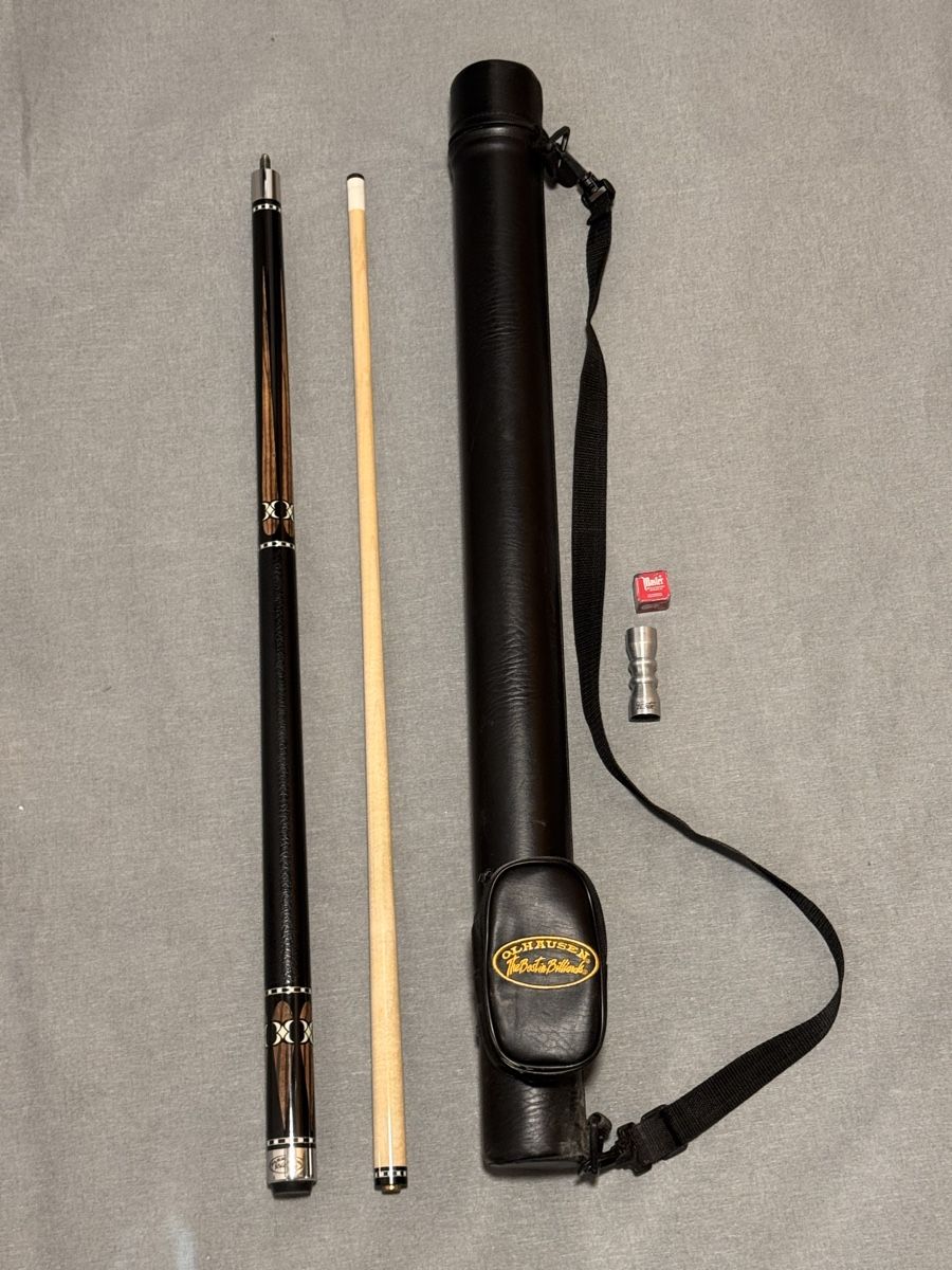 Billardqueues: Billard Queue Olhausen mit Tasche und Zubehör – Gebraucht aus Bern von Shutter-Palace