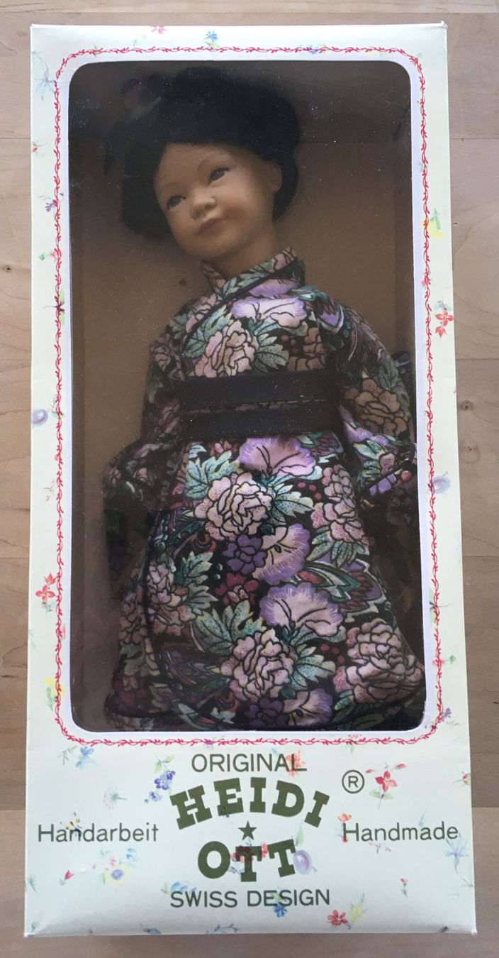 Heidi ott Bambole: Heidi Ott Puppe, Ostasiatin – Nuovo (secondo la descrizione) da Füllinsdorf venduto da Bubnik
