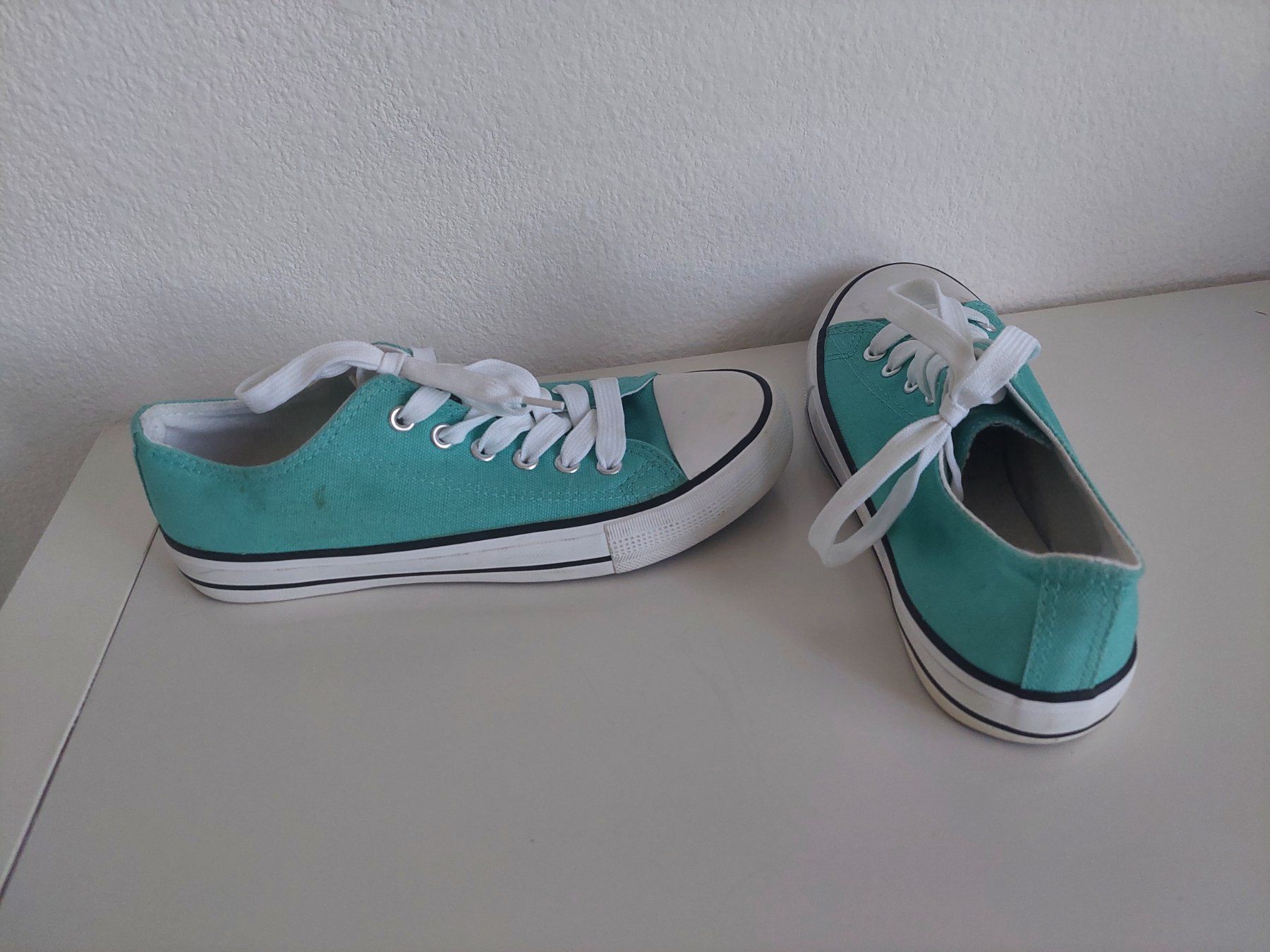 Graceland Damenschuhe: MINTFARBIGER STOFF TURNSCHUH GR. 38 – Gebraucht aus Münchenstein von Strupfi 3