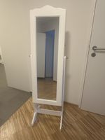 Schmuckschrank mit Spiegel weiss neuwertig