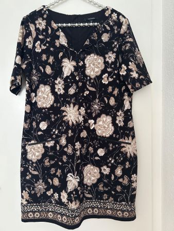 Comma Kleid/Tunika, Grösse 40/42, Blumenmuster! Stretch