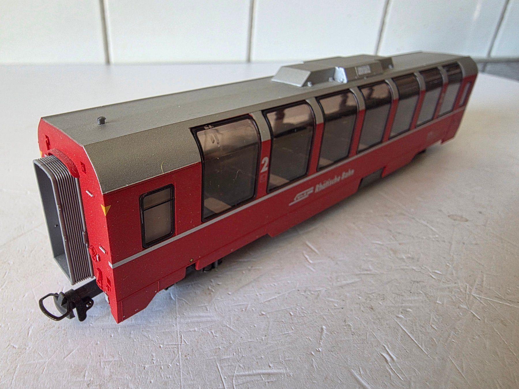 Bemo Modellini di ferrovie: Panoramawagen RhB, 2. Klasse, B 2502 – Nuovo (secondo la descrizione) da Seuzach venduto da Loeckeli01