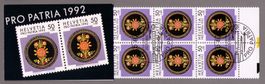 1992_B235_ PRO PATRIA-Markenheft 4 !_ BERN ET !
