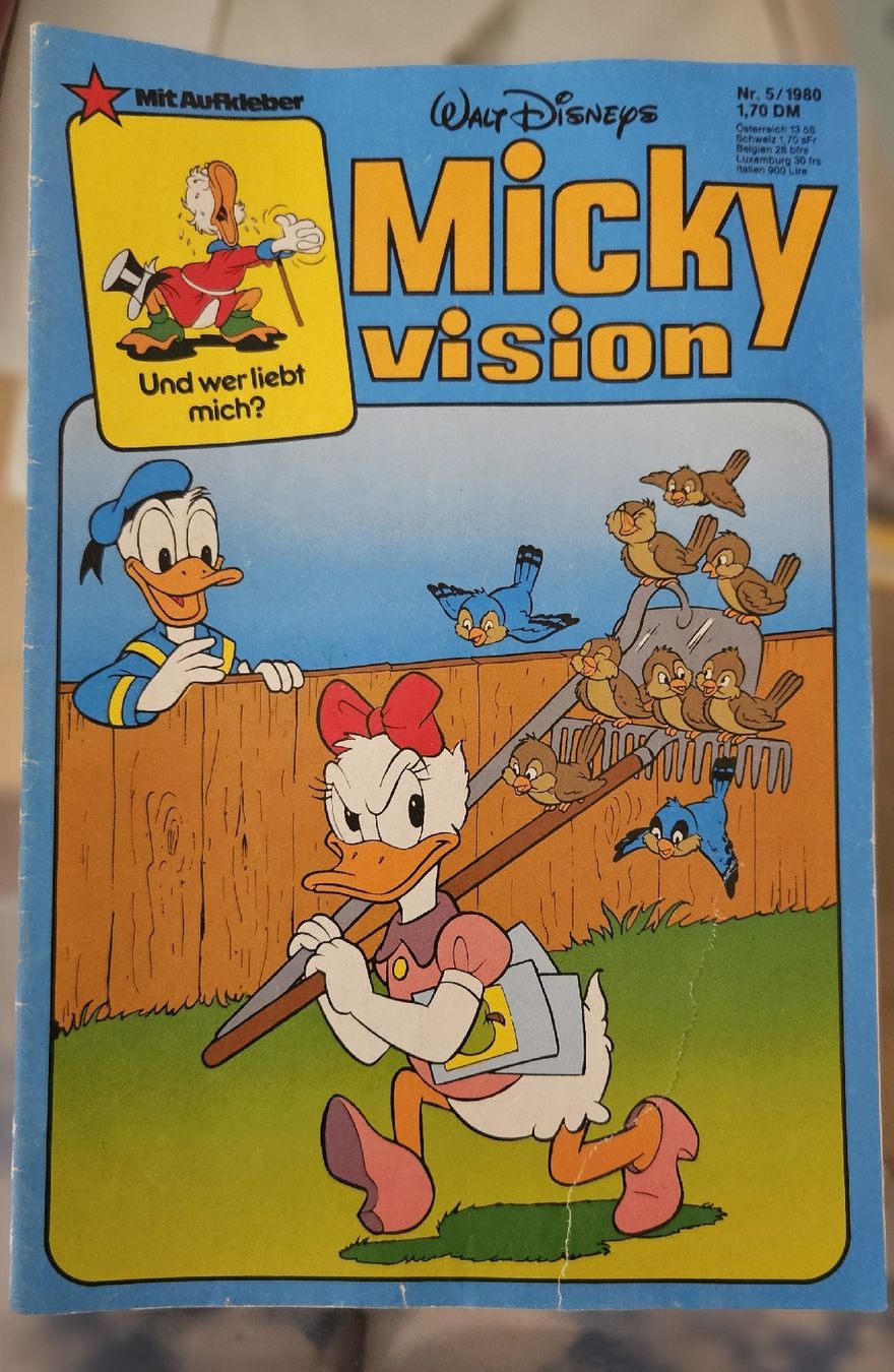 Fumetti: Walt Disney Micky vision Nr. 5/1980  – Usato da Basel venduto da Melibu