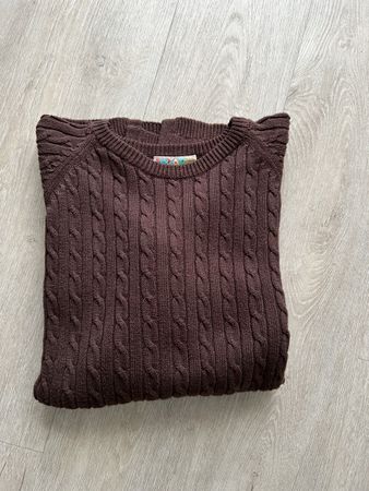 Strickpullover braun Gr. M