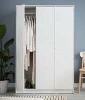 Kleiderschrank weiss 117x55x176 cm guter Zustand