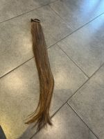 Neue synthetische Kunstaare Pontail 60 cm dunkelbraun
