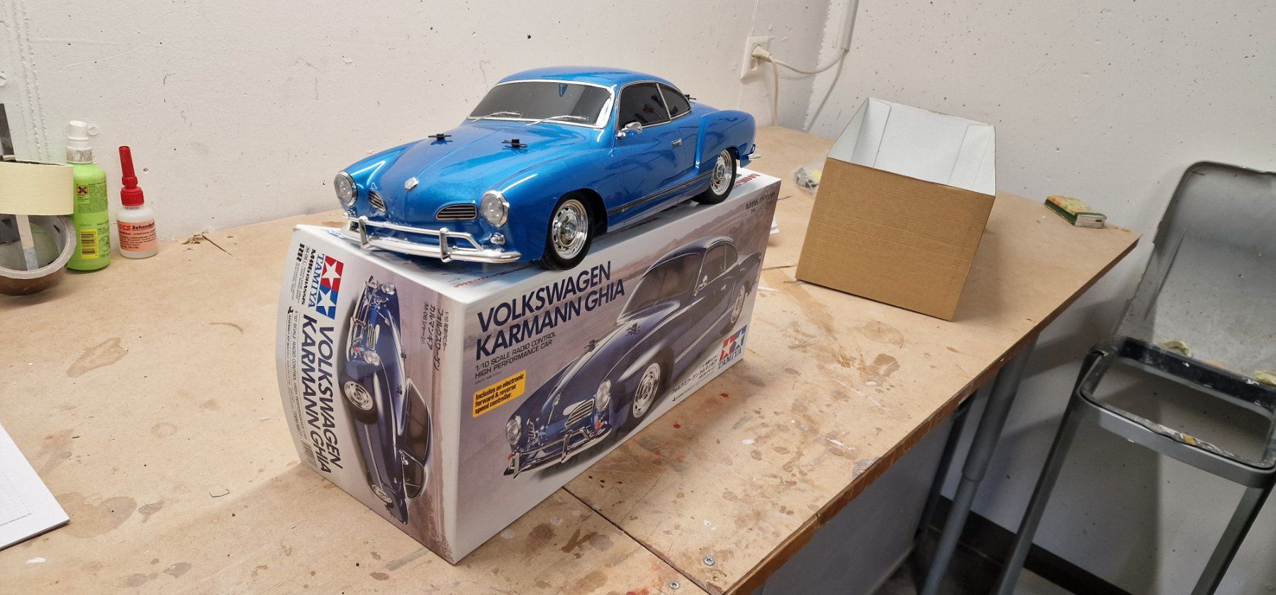Tamiya RC Modellbau: VW Karmann Tamiya 1:10 M-06 Chassis – Neu (gemäss Beschreibung) aus Schlatt ZH von Marci0 2