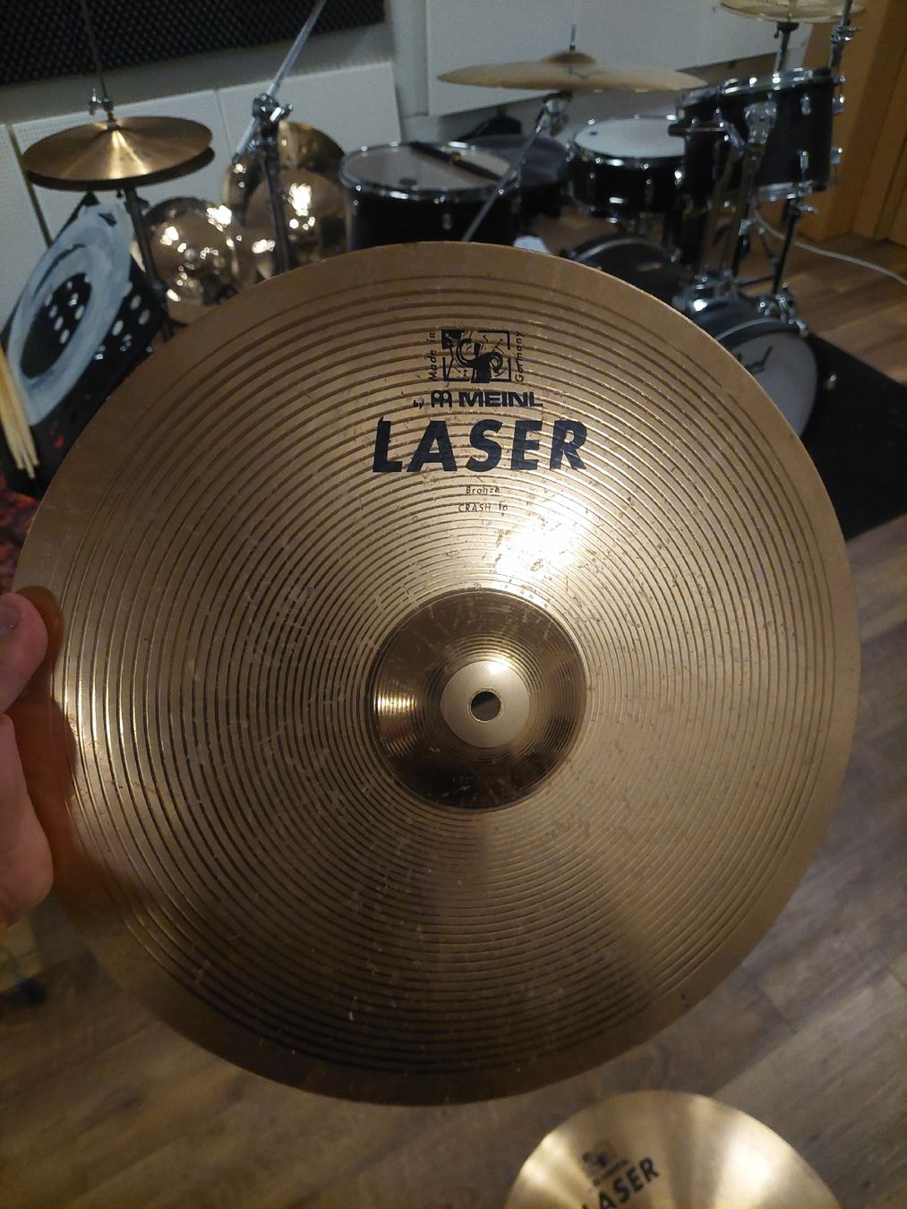 Meinl Musikinstrumente: Cymbal: crash 16/hihat 14: Meinl splash: Zildijan – Gebraucht aus Luzern von Tony_S 2