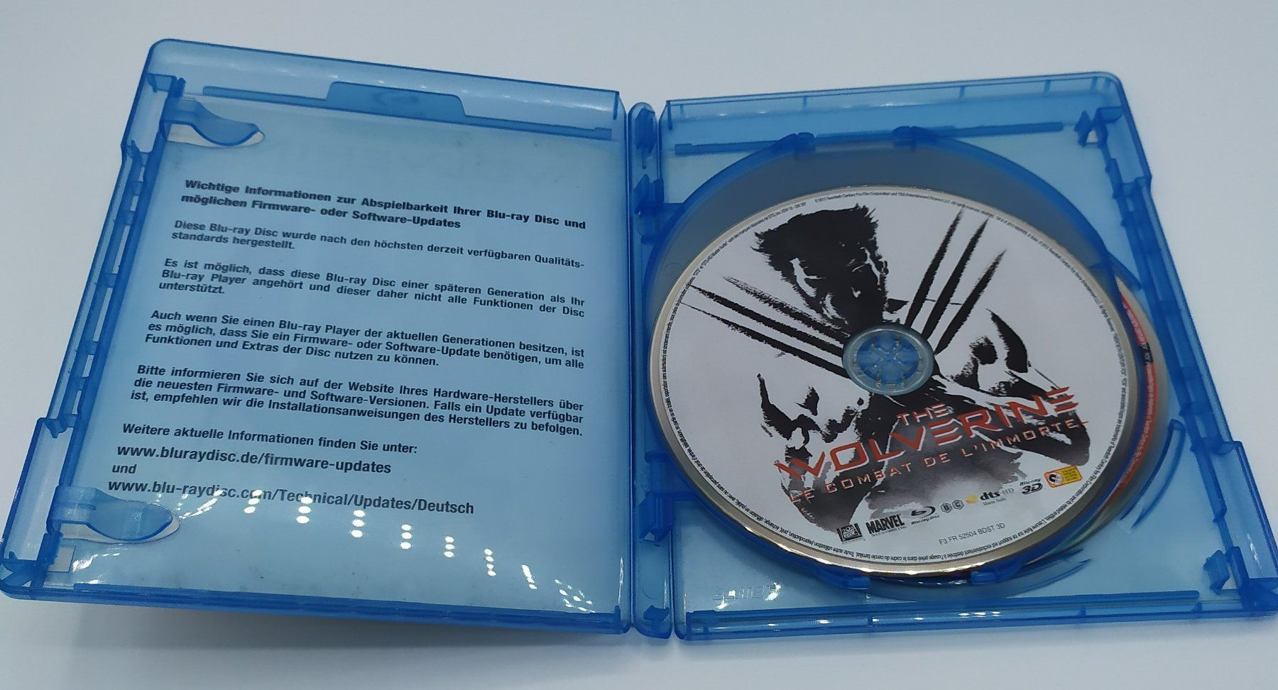 Tutti i DVDs: Blu Ray - Wolverine Le Combat de L`Immortel – Usato da Schlatt TG venduto da AndrTra 3