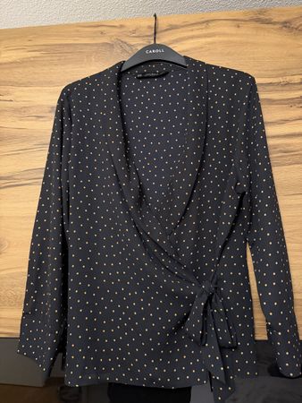 Bluse Zara Wickeloptik Grösse XL. Wie neu.