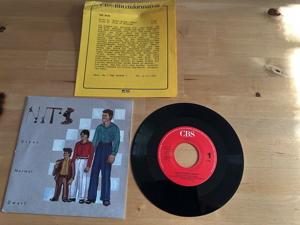 NITS rare Single Giant normal Dwarf mit rarem Info sheet (Gebraucht) in ...