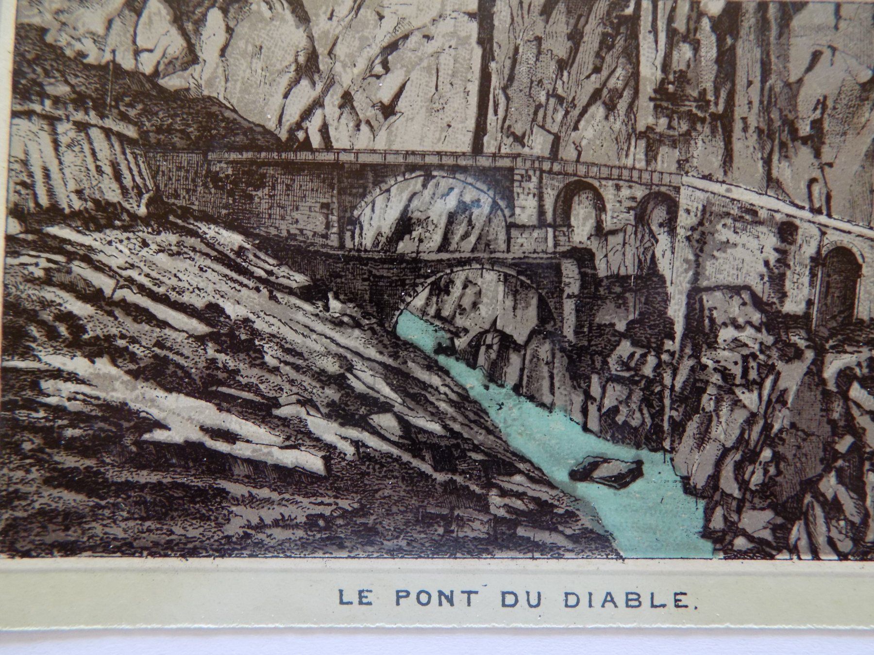 Incisioni: Die Teufelsbrücke – Usato da Risch venduto da Antikfee 4