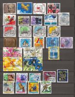 2001 : Jahres Ausgaben mit Ersttag Vollstempel