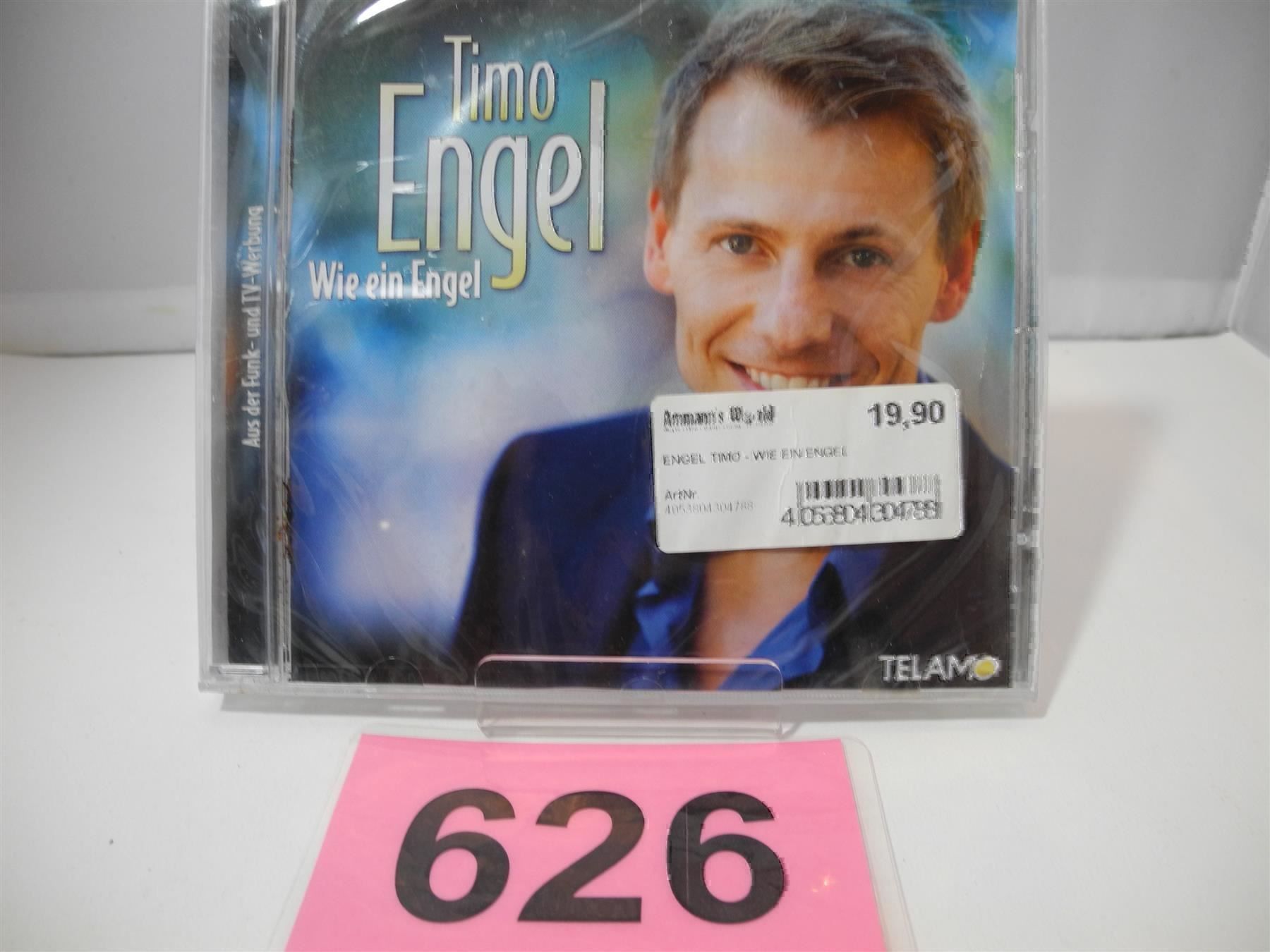 CD: CD Timo Engel, Nr. 626 – Nuovo e nell'imballaggio originale da Kottwil venduto da Crazyrolf