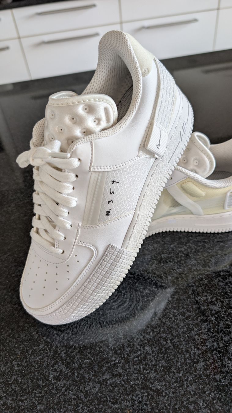 Nike Chaussures hommes: Nike Air Force 1 Type White 42.5 – Neuf avec emballage d'origine à Rümlang par Pascal_Gut 8
