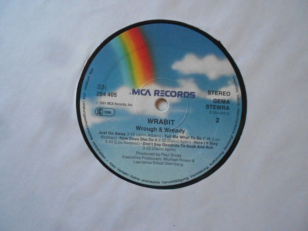 Dischi in vinile: WRABIT  -  WROUGH & WREADY – Usato da Bex venduto da Giorgiob 2