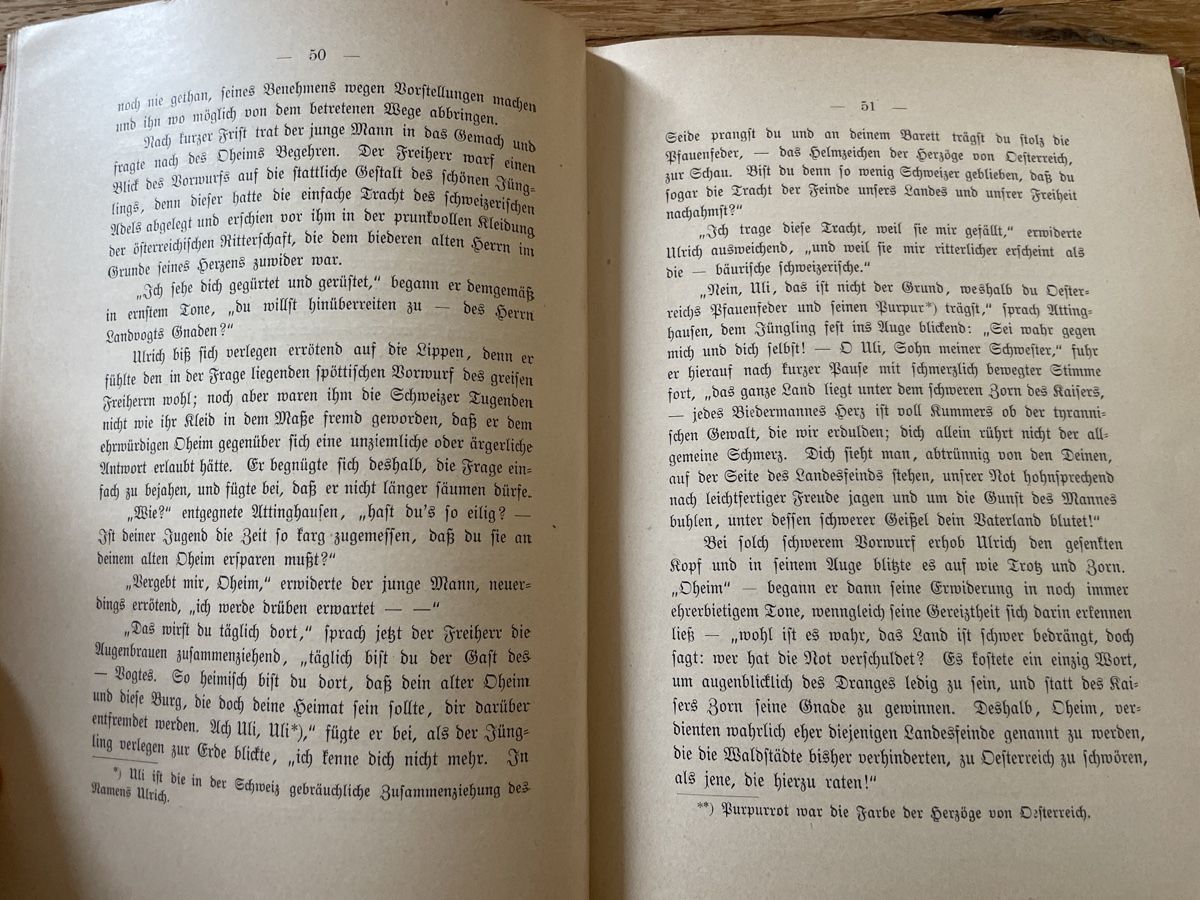 Libri: Antikes Buch: Wilhelm Tell 3. Auflage  – Usato da Winterthur venduto da cheerio97 4