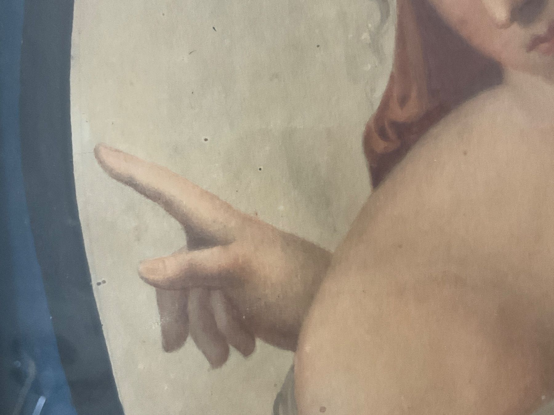 Gemälde: Zwei Musen nach Raphael, Text mit Datierung 1795 der Parnass – Gebraucht aus Bern von vielerart 7