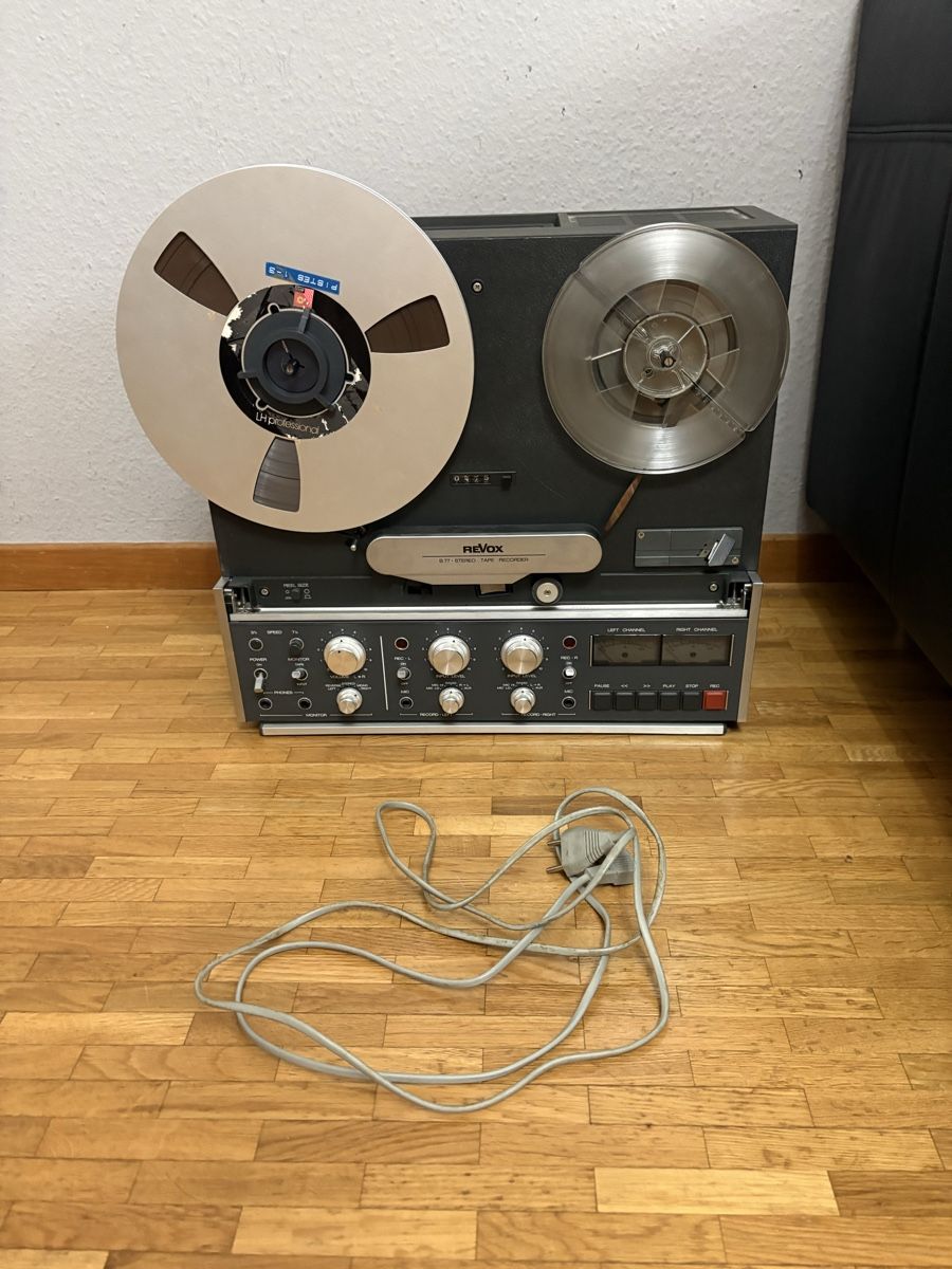 Revox Bandmaschinen: Magnétophone Revox b77 2 pistes  – Gebraucht aus petit lancy von FerreiraLuis 4