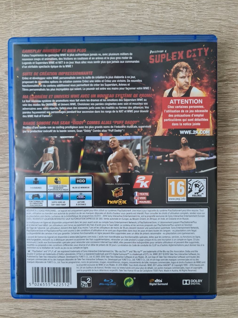 Spiele: W2K17 (French Cover) - PS4 – Gebraucht aus Carouge GE von Gasco 1