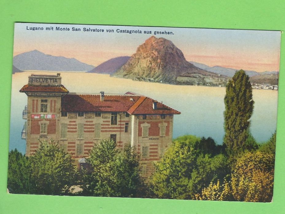 Ansichtskarten: Lugano Monte San Salvatore Castagnola ... – Gebraucht aus Zürich von t24_de