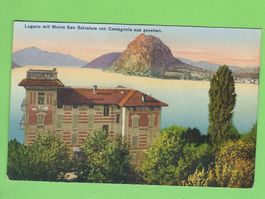 Lugano Monte San Salvatore Castagnola ...