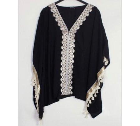 Tunique orientale noire ou blanche