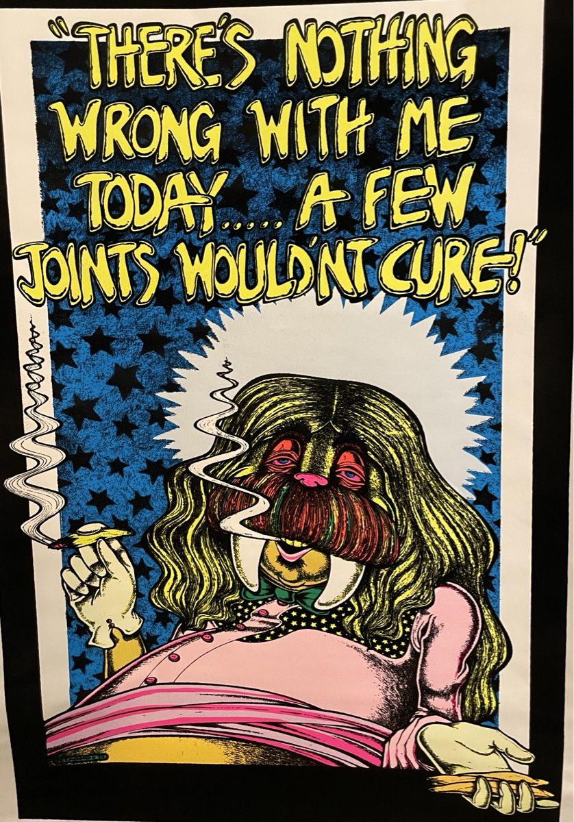 Schablonen: Originale psychedelische Gemälde aus den 70er Jahren – Neu und originalverpackt aus Unterterzen von cla_6wwn 3
