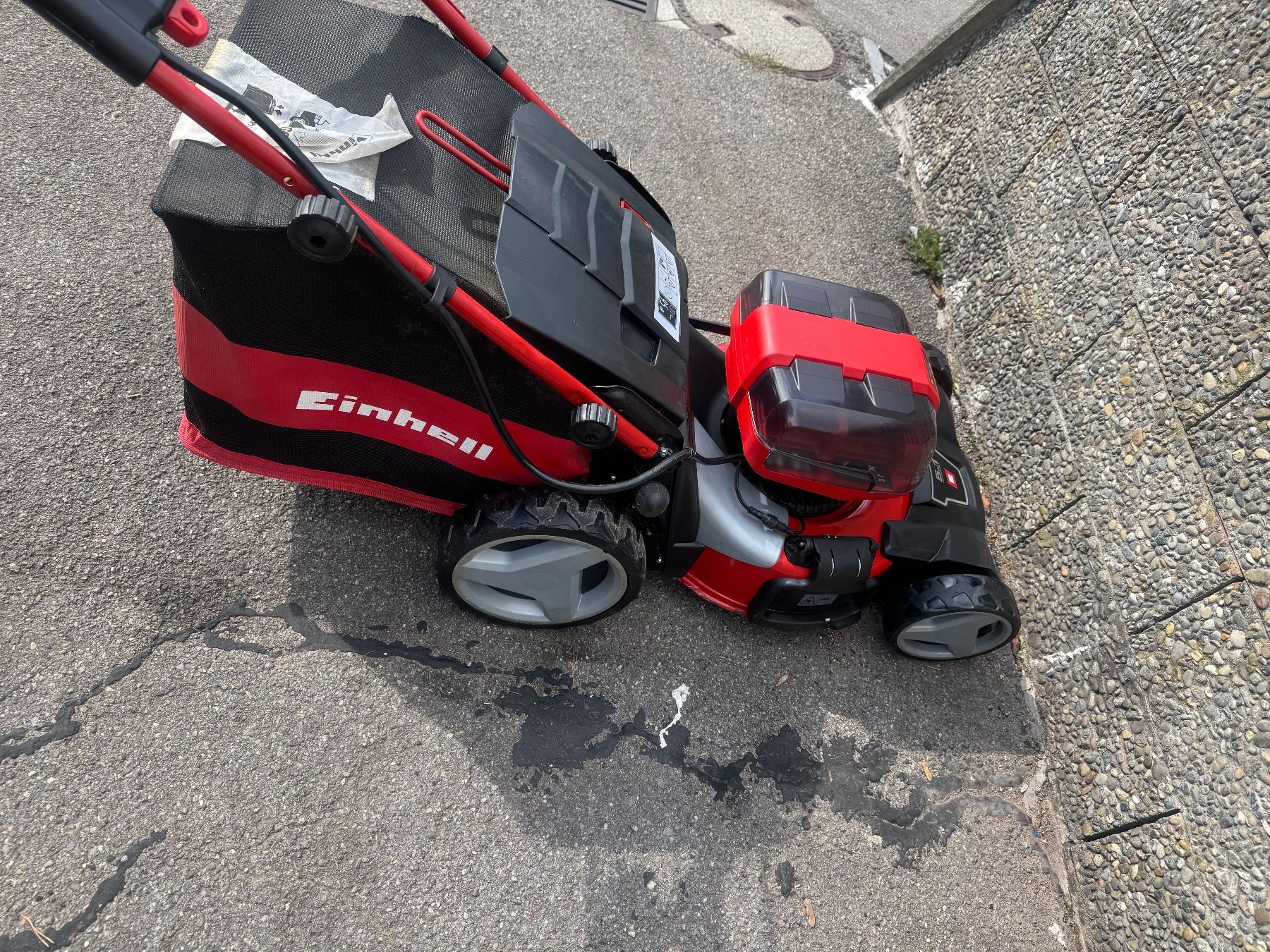 Einhell Tagliaerba: PROFESSIONAL Akku-Rasenmäher GP-CM 36/47 von Einhell – Usato da Uetliburg SG venduto da CostaTools 2