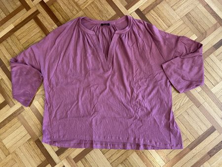 Chemisier rose foncé Massimo Dutti taille M