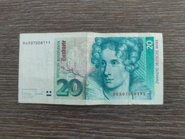 Deutschland 20 Mark 1993 !!!!!!