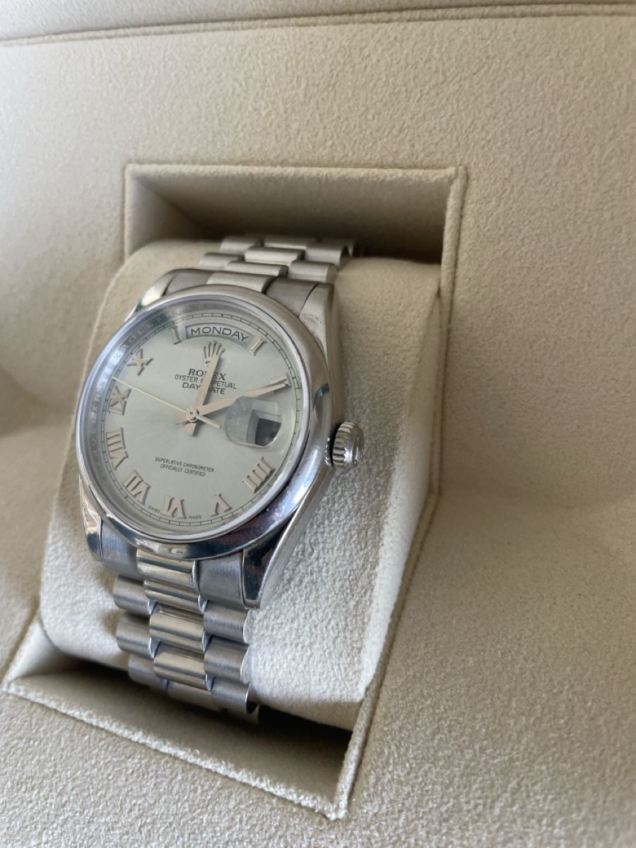 Rolex Orologi: Rolex Platinum 36mm Day Date – Usato da Pfäffikon SZ venduto da StanleyCup 3